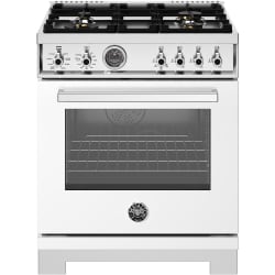 30 Inch Freestanding Dual Fuel Range - 30 Inch Freestanding Dual Fuel Range with 4 Sealed Burners in Front View view