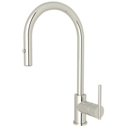 Pull Down Kitchen Faucet  - Pirellone Pulldown Side Lever Kitchen Faucet view