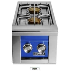 13 Inch Built-In Double Side Burner  - 30 Inch Gas Power Burner view