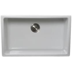 30 Inch Fireclay Undermount / Topmount Sink  - 30 Inch Fireclay Undermount / Topmount view