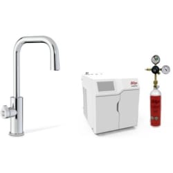 HydroTap Chilled, Sparkling for Residential and Small Commercial - Kitted Base Module  - Zip HydroTap Chilled, Sparkling for Residential and Small Commercial - Kitted Base Module with 1.5 lb CO2 and Regulator with Cube Plus Tap - Gunmetal view