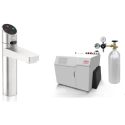 HydroTap Boiling, Chilled, Sparkling for Large Commercial - Kitted Base Module  - HydroTap Boiling, Chilled, Sparkling for Large Commercial - Kitted Base Module with 5 lb CO2 and Regulator with Elite Plus Tap - Bright Chrome view