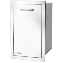 Double Pull Out Trash/Recycle Drawer  - Double Pull Out Trash/Recycle Drawer with Reveal Design, Soft Closing Lids and Stainless Steel Design view