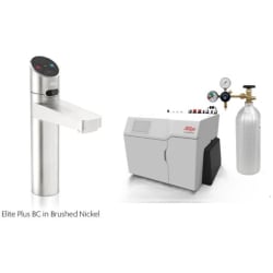 HydroTap Boiling, Chilled, Sparkling for Large Commercial - Kitted Base Module  - HydroTap Boiling, Chilled, Sparkling for Large Commercial - Kitted Base Module with 5 lb CO2 and Regulator with Elite Plus Tap - Brushed Nickel view
