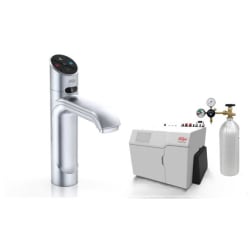 HydroTap Boiling, Chilled, Sparkling for Large Commercial - Kitted Base Module  - Zip HydroTap Boiling, Chilled, Sparkling for Large Commercial - Kitted Base Module with 5 lb CO2 and Regulator with Classic Plus Tap - Brushed Chrome view