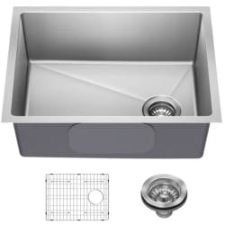 25 Inch Undermount Single Kitchen Bowl  - 25 Inch Undermount Single Kitchen Bowl view