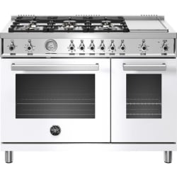 48 Inch Freestanding Professional Gas Range - Front view
