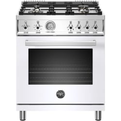 30 Inch Freestanding Professional Gas Range - Front view