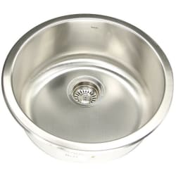 18 1/4 Inch Undermount Single Bowl Bar/Prep Sink - 18 1/4 Inch Undermount Single Bowl Bar/Prep Sink with 18 Gauge Stainless Steel view