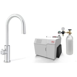 HydroTap Boiling, Chilled, Sparkling for Large Commercial - Kitted Base Module  - HydroTap Boiling, Chilled, Sparkling for Large Commercial - Kitted Base Module with 5 lb CO2 and Regulator with Arc Plus Tap - Brushed Chrome view