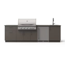 10 Foot Outdoor Kitchen Island  - 10 Foot Outdoor Kitchen Island view