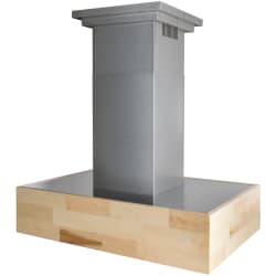 Designer Series Island Mount Range Hood - Front - Angle view