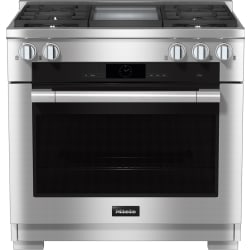 36 Inch Freestanding Dual Fuel Smart Range - 36" Dual Fuel (4 Burner/Griddle) Range view