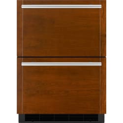 24 Inch Built-In Undercounter Compact Refrigerator  - Panel Ready view