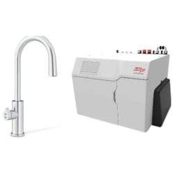 HydroTap Boiling, Chilled for Large Commercial - Base Module  - HydroTap Boiling, Chilled for Large Commercial - Base Module with Arc Plus Tap - Brushed Chrome view