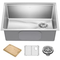 25 Inch Undermount Workstation Single Bowl  - 25 Inch Undermount Workstation Single Bowl view