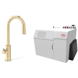 HydroTap Boiling, Chilled for Large Commercial - Base Module  - HydroTap Boiling, Chilled for Large Commercial - Base Module with Arc Plus Tap - Brushed Gold view