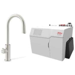 HydroTap Boiling, Chilled for Large Commercial - Base Module  - HydroTap Boiling, Chilled for Large Commercial - Base Module with Arc Plus Tap - Brushed Nickel view