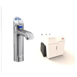 HydroTap Chilled, Sparkling for Large Commercial - Kitted Base Module  - HydroTap Chilled, Sparkling for Large Commercial - Kitted Base Module with 5 lb CO2 and Regulator with Classic Tap - Brushed Chrome view