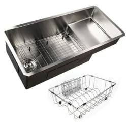 39 Inch Undermount Stainless Steel Kitchen Sink  - 39 Inch Undermount Stainless Steel Kitchen Sink view