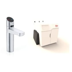 HydroTap Chilled, Sparkling for Large Commercial - Kitted Base Module  - HydroTap Chilled, Sparkling for Large Commercial - Kitted Base Module with 5 lb CO2 and Regulator with Elite Plus Tap - Brushed Chrome view