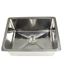 23 Inch Undermount Rectangular Single Bowl Kitchen/Laundry Sink  - 23 Inch Undermount Rectangular Single Bowl Kitchen/Laundry Sink with 16 Gauge Stainless Steel view