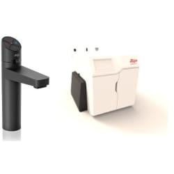 HydroTap Chilled, Sparkling for Large Commercial - Kitted Base Module  - HydroTap Chilled, Sparkling for Large Commercial - Kitted Base Module with 5 lb CO2 and Regulator with Elite Plus Tap - Matte Black view