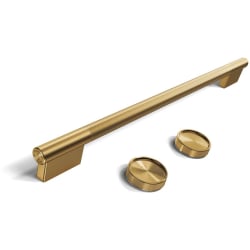 Handle and 2pc Knob Accessory Kit for 30 Inch Single Wall Ovens & Microwave Combo Ovens: Brass - Handle and 2pc Knob Accessory Kit for Single Wall Oven view