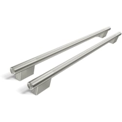 2 Handles Kit for 36" Wide Side-by-Side Refrigerator (KRSC536R & KRSF536R) in Stainless Steel ( - 2 Handles Kit in Stainless Steel (with No Red Emblem) view