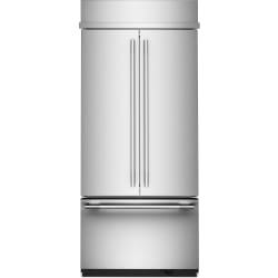KitchenAid KBFN536SPS 36 Inch Built-In French Door Bottom Mount