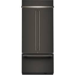 36 Inch Built-In French Door Bottom Mount Refrigerator  - 36 Inch Built-In French Door Bottom Mount Refrigerator with 20.8 cu. ft. Total Capacity view