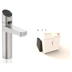 HydroTap Chilled, Sparkling for Large Commercial - Kitted Base Module  - HydroTap Chilled, Sparkling for Large Commercial - Kitted Base Module with 5 lb CO2 and Regulator with Elite Plus Tap - Gunmetal view