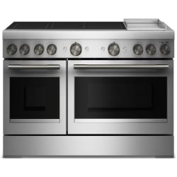 48 Inch Freestanding Commercial-Style Induction Range  - 48-Inch 6-Element Induction Freestanding Commercial-Style Range with Griddle view