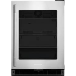 24 Inch Freestanding/Built-In Undercounter Refrigerator  - 24" Undercounter Refrigerator with Glass Door view
