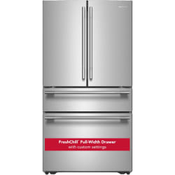 36 Inch Freestanding 4-Door French Door Refrigerator  - 36 Inch Freestanding 4-Door French Door Refrigerator with 30 cu. ft. Total Capacity view