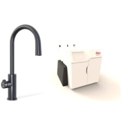 HydroTap Chilled, Sparkling for Large Commercial - Kitted Base Module  - HydroTap Chilled, Sparkling for Large Commercial - Kitted Base Module with 5 lb CO2 and Regulator with Arc Plus Tap - Matte Black view