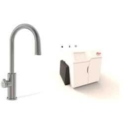 HydroTap Chilled, Sparkling for Large Commercial - Kitted Base Module  - HydroTap Chilled, Sparkling for Large Commercial - Kitted Base Module with 5 lb CO2 and Regulator with Arc Plus Tap - Gunmetal view