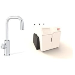 HydroTap Chilled, Sparkling for Large Commercial - Kitted Base Module  - HydroTap Chilled, Sparkling for Large Commercial - Kitted Base Module with 5 lb CO2 and Regulator with Cube Plus Tap - Brushed Chrome view