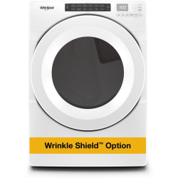 27 Inch Electric Long Vent Dryer  - Front View view