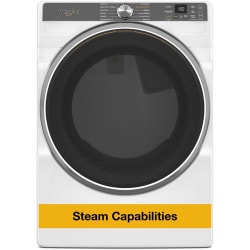 27 Inch Smart Front Load Electric Dryer  - 7.4 cu ft Capacity Smart Front Load Electric Dryer view