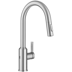 16 5/8 Inch Touchless Pull Down Kitchen Faucet  - Touchless Sensor Pull-Down Single Handle Kitchen Faucet in Spot-Free Stainless Steel view