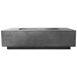 60 Inch Rectangular Fire Table  - 60 Inch Rectangular Fire Table view