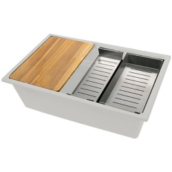 30 Inch Dualmount Workstation Sink  - 30 Inch Dualmount Workstation Sink view