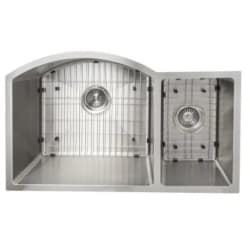 33 Inch Undermount Double Bowl Stainless Steel Kitchen Sink  - 33 Inch Undermount Double Basin Stainless Steel Kitchen Sink view