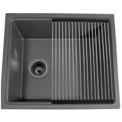 22 Inch Dualmount Workstation Sink  - 22 Inch Dualmount Workstation Sink view