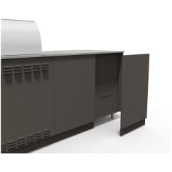 10 Ft Outdoor Kitchen Island Back Plate for Models  - 10 Ft Outdoor Kitchen Island Back Plate for Models with 40-Inch Grill view