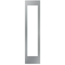 Stainless Steel Door Panel, Handless Design for 18" Wine Column - Door Panel view