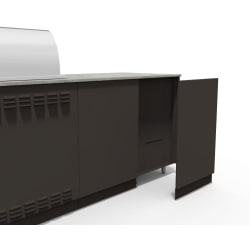 10 Foot Outdoor Back Plate Kitchen Island for Models  - 10 Foot Outdoor Kitchen Island for Models with 32 Inch Grills view