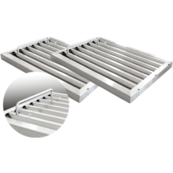 30 Inch Pro Baffle Filter Kit - Side View view