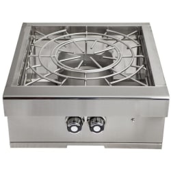 24 Inch Stainless Steel Built-In Gas High Performance Power Burner  - 24 Inch Stainless Steel Built-In Gas High Performance Power Burner view